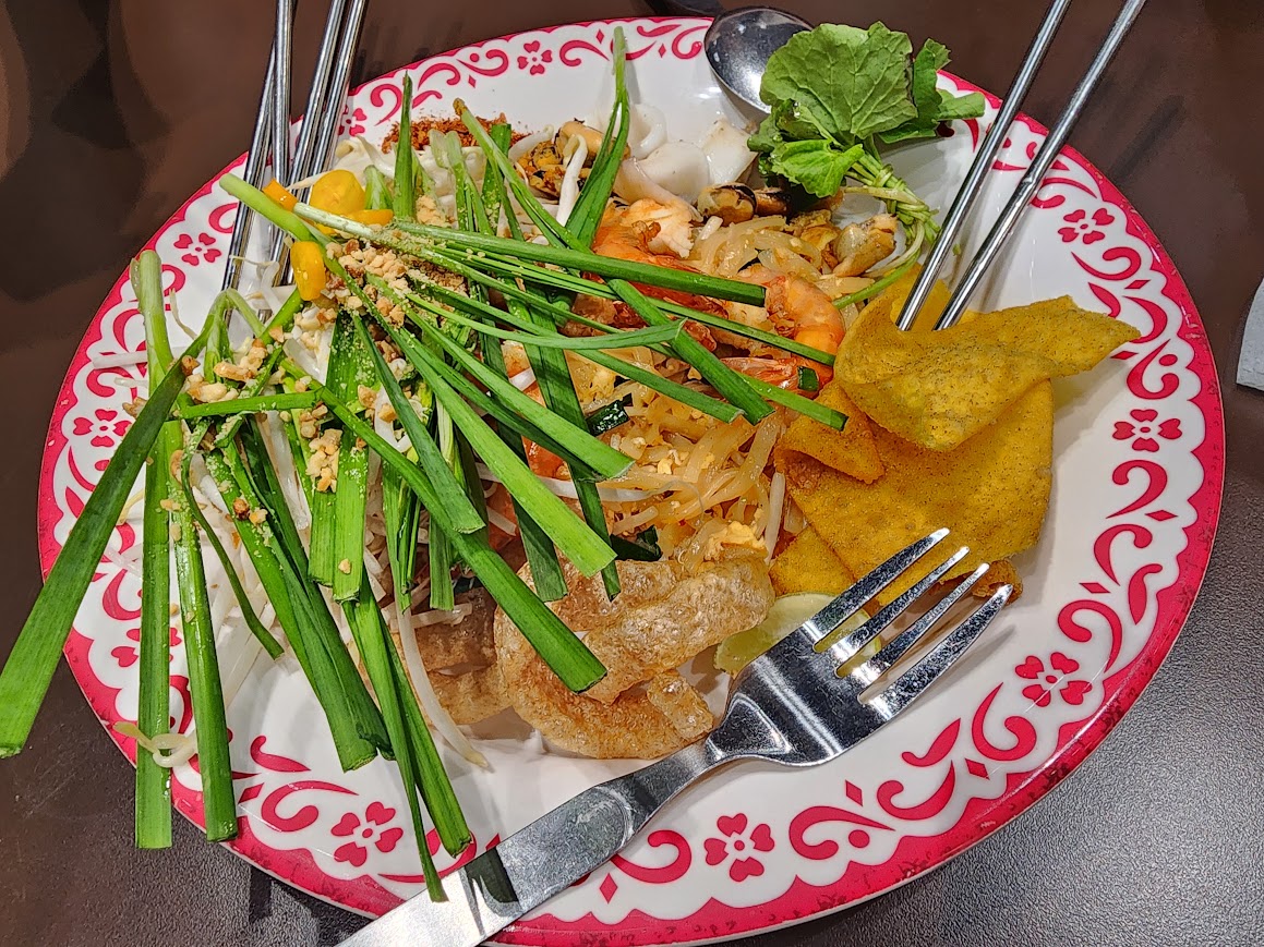 Pier 21 美食廣場的泰式炒河粉